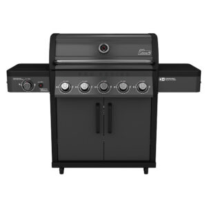 תמונה של גריל גז 5 מבערים קולמן "פרו" שחור - COLEMAN PRO - מרכז החימום