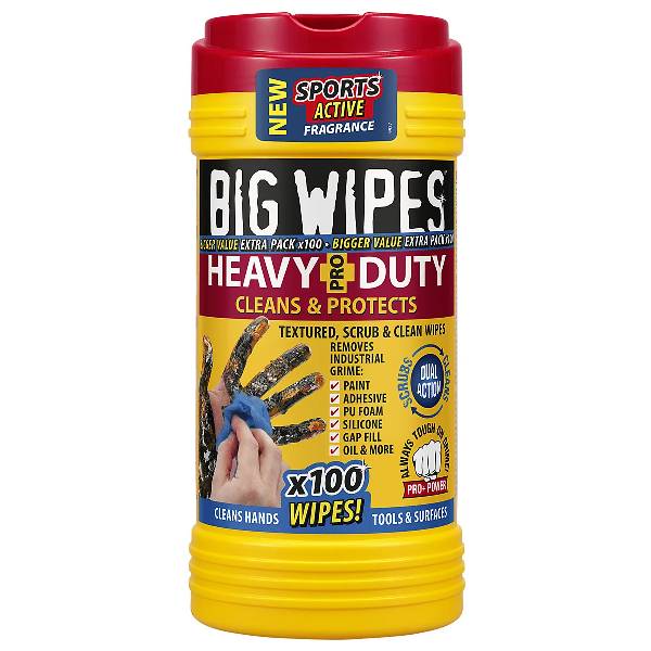תמונה של מגבונים לידיים - BIG WIPES HEAVY DUTY - מרכז החימום