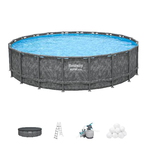 תמונה של NEW -APX 365 - 6.10X1.32 - מ.ח 2200 סולם כיסוי וצמר גפן - מרכז החימום