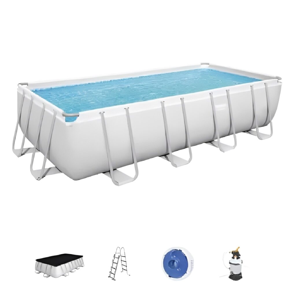 תמונה של בריכה מלבנית 488X244X122 ס"מ דגם 56671 - בסטוואי Bestway Ultra - מרכז החימום