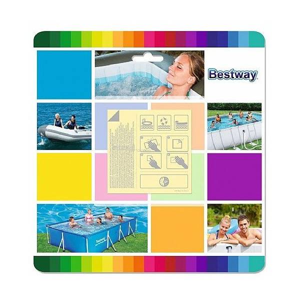 תמונה של מדבקות פאטץ לתיקון בריכות וספא (36) - בסטוואי Bestway - מרכז החימום