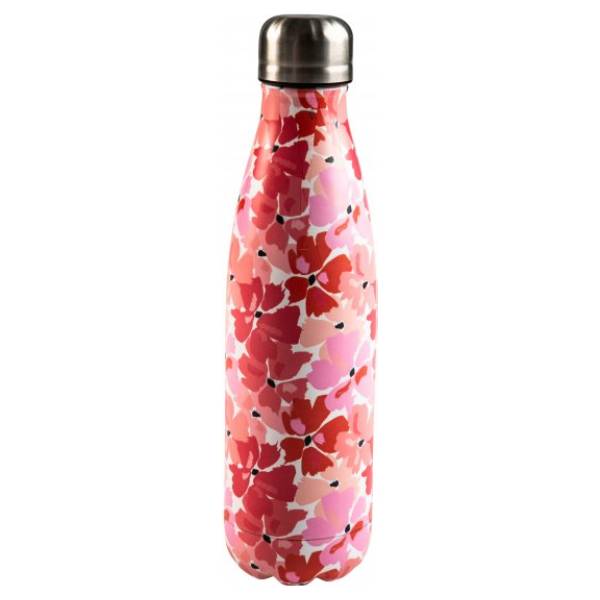 תמונה של בקבוק נירוסטה 500 מ"ל דוגמה RED FLORAL - ארקוסטיל ARCOSTEEL - מרכז החימום