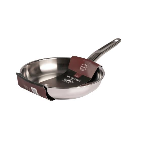 תמונה של מחבת אטלס נירוסטה 24 ס"מ (4) - ארקוסטיל ARCOSTEEL - מרכז החימום