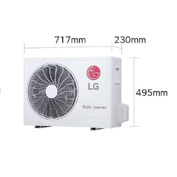 תמונה של מזגן עילי אל ג'י אינוורטר LG - 140 DUAL - מרכז החימום