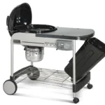 תמונה של גריל פחם 57 ס"מ שחור  כולל שולחן - וובר WEBER PERFORMER DELUXE - מרכז החימום