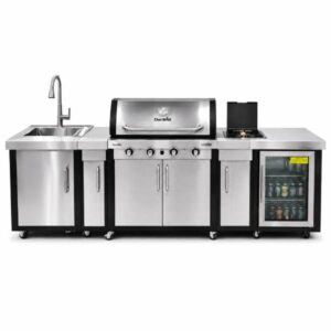 תמונה של מטבח חוץ 3 מבערים - Char-Broil Professional - תצוגה (העתק) - מרכז החימום
